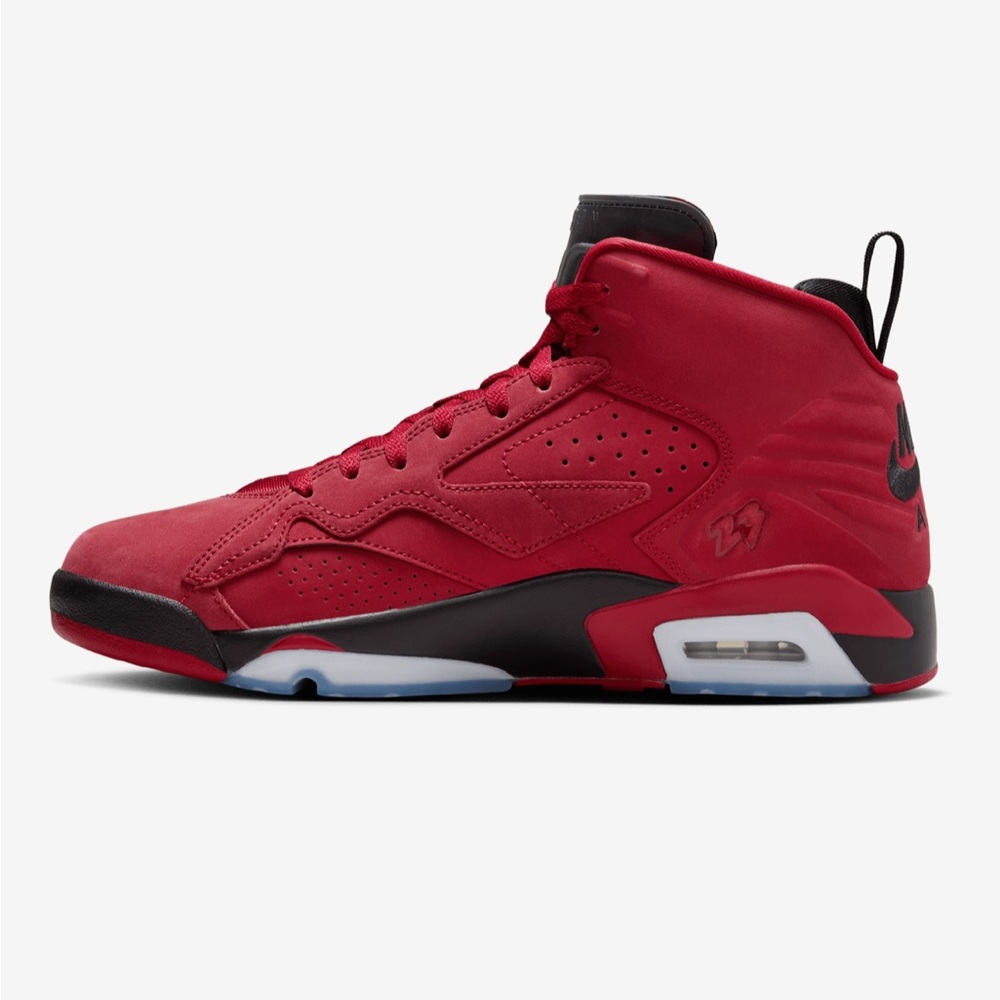 Nike Men's Bold Red and Black Sneakers